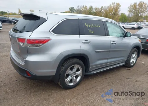 2015 Toyota Highlander Limited Platinum V6 from USA, damaged, VIN 5TDDKRFH7FS120719